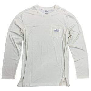Honey Hole Long Sleeve Performance Shirt in Cream